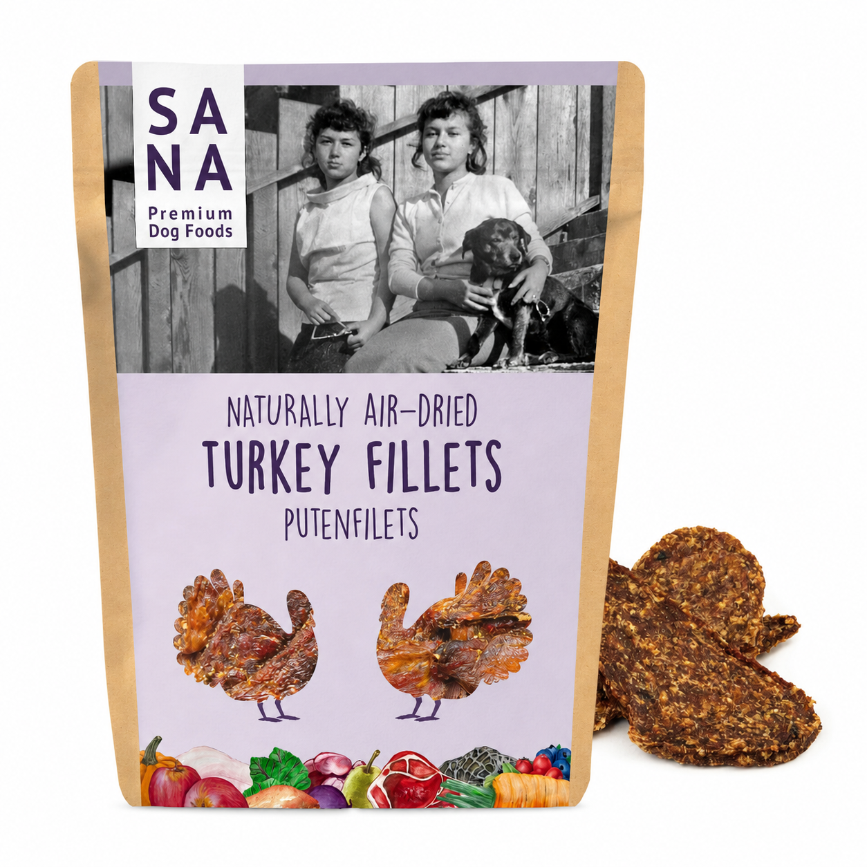 SANA DOG kalakutienos gabalėliai 100g