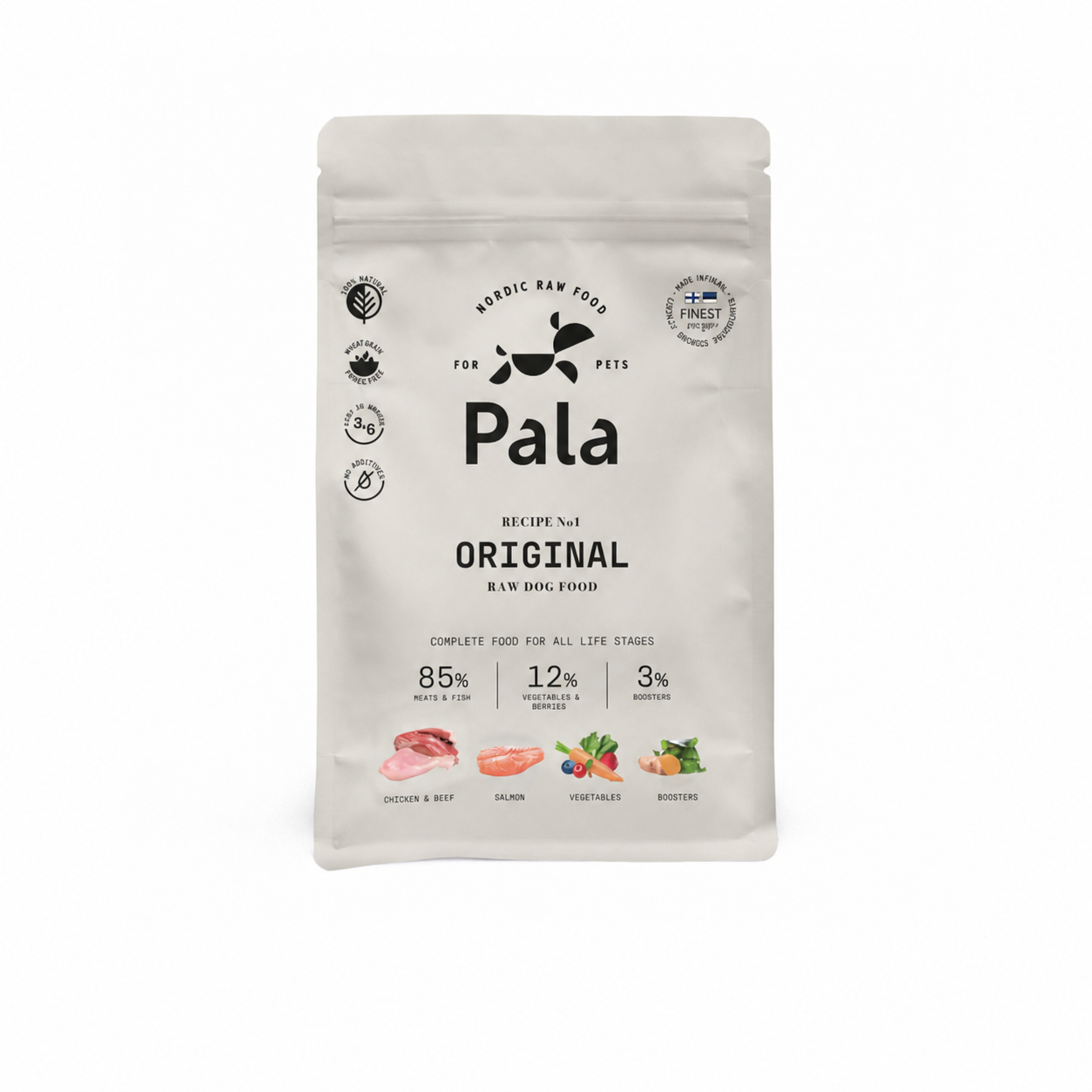 PALA maistas šunims Receptas Nr. 1 Originalus 1kg