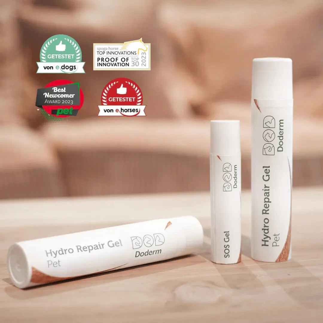 SOS Hydro RepairGel 15 ml-Greitoji pagalba pažeistai naminių gyvūnų odai