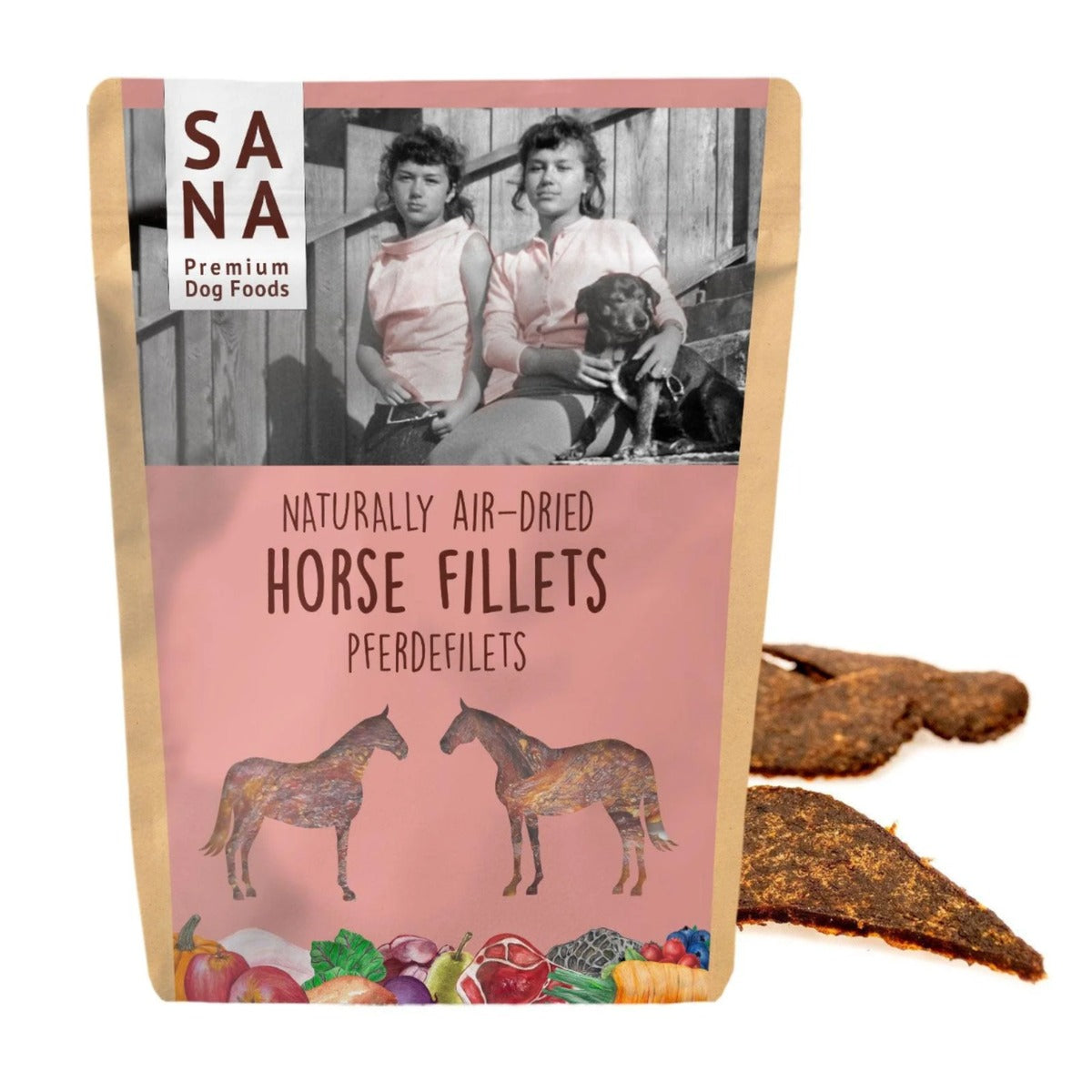 SANA DOG arklienos gabalėliai 100g