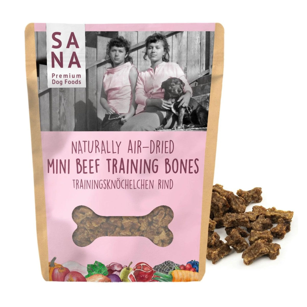 SANA DOG mini jautienos skanėstai 100g